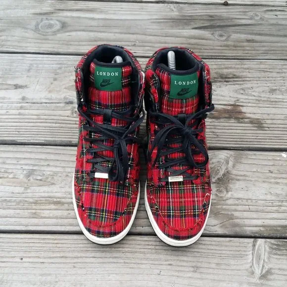 Rare Women 2013 Nike Dunk Sky High City FW Quickstrike London Shoes Sneakers - Picture 5 of 8